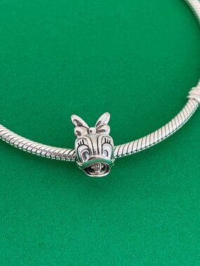 Pandora Disney, Daisy Duck Portrait Charm Sterling silver Charm